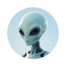cool alien artificial intelligence profile picture