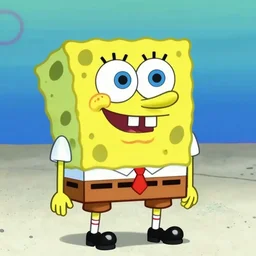 spongebob squarepants as seen in spongebob tv show created and designed by stephen hillenburg,