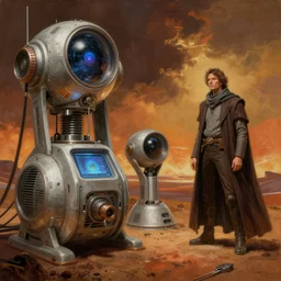moebius and ralph mcquarrie style retro devices tools gadgets, futuristic sci - fi painting, star wars dune, the incal