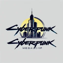 cyberpunk megacorp logo