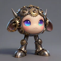 portrait of camille, from league of legends, legs of metal, hyper detailed, customized gears, clear face, cute eyes, digital painting, trending in artstation, studio quality, smooth render, fluorescent eyes, unreal engine 5 rendered, octane rendered, art style by jules bastien - lepage and gaston bussiere and sleepy sheep and wlop and james christensen