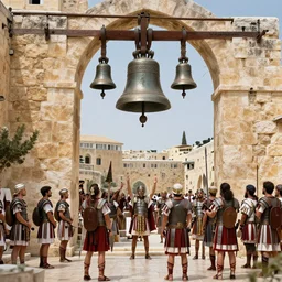 I hear Jerusalem bells are ringing, Roman cavalry choirs are singing, be my mirror, my sword and shield, my missionaries in a foreign field