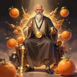 epic professional digital art of 🏅 ☦ 🙎 👗 🍊, best on artstation, cgsociety, wlop, Behance, pixiv, cosmic, epic, stunning, gorgeous, much detail, much wow, masterpiece