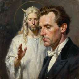 highly detailed oil painting of vincent price very intricate, cinematic lighting, award - winning, the good spirit of god, by roberto ferri, by artgerm, tom bagshaw, by j. c. leyendecker and klimt, beautiful cinematic light, american romanticism, by austin osman spare, artstation, cgsociety, official art, octane