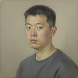a painting by kim hong - do