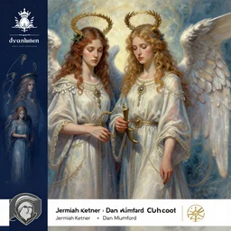 portrait of the four season guardian angel, concept art, wiccan, poster art, behance contest winner, high detailed painting by jeremiah ketner and dan mumford
