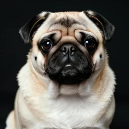 portrait of a pug as neo from the matrix ( 2 0 0 3 ), the matrix, neo, photo