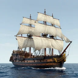 a galleon ship by Darek Zabrocki