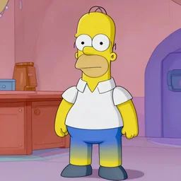 Homer Simpson ultra realistic