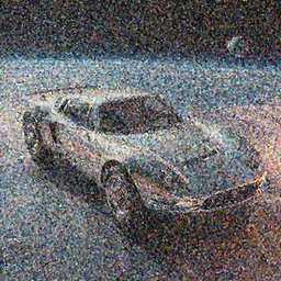 retro - futurism, car in space