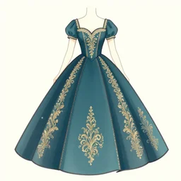 beautiful dress, design, animation