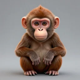 monkey putin, symmetrical, highly detailed, digital art, sharp focus, trending on art station