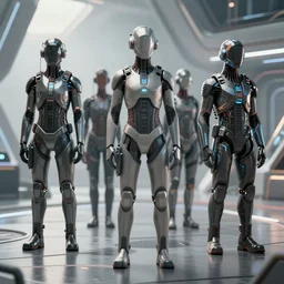 humans in the future realistic award winning, trending on artstation, unreal engine