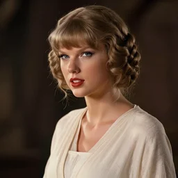 taylor swift as princess leia, still from a new hope