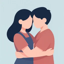 hugging me can be dangerous, vector graphics