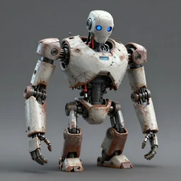 broken robot withered trending in artstation 4 k 8 k hd high detail smooth