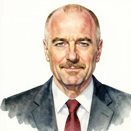 water color portrait of saul goodman in the style of yoshitaka amano, final fantasy cover