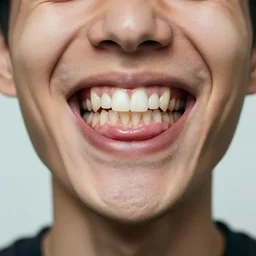 photo of man with world's most teeth