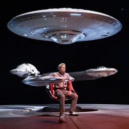 starship enterprise by louis rhead