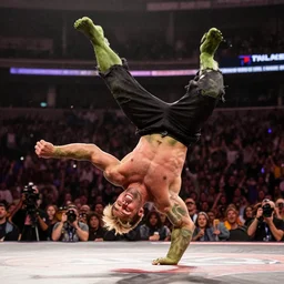 Hulk Hogan breakdancing