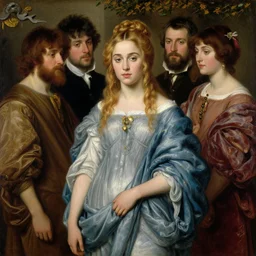 a beautiful painting of emilia clarke by john everett millais and dante gabriel rossetti and john collier and john william waterhouse, preraphaelite, detailed, trending on artstation, hd, masterpiece