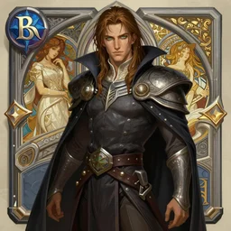 wesley from buffy the vampire slayer, d & d, fantasy, intricate, elegant, highly detailed, digital painting, artstation, concept art, matte, sharp focus, illustration, hearthstone, art by artgerm and greg rutkowski and alphonse mucha