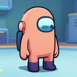 character from the video game among us