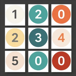 most popular 1 2 3 0 s color palette
