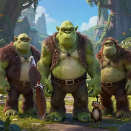 Friends series intro, but everyone is an orc