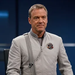 bill murray as a starship captain,