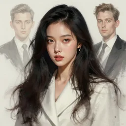 Yuqi luo as milady de winter, digital painting by Mario Testino, Stanley Artgerm Lau, WLOP, Andrei Riabovitchev, photorealist style, masterpiece, trending on artstation