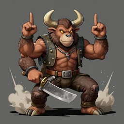 🤘 🔪 🐭 💨 detailed illustration trending on artstation