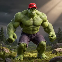 hulk hogan with a funny hat