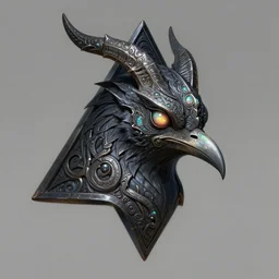 anthropomorphic triangle head in opal edgy darkiron terror bird, intricate, elegant, highly detailed animal monster, digital painting, artstation, concept art, smooth, sharp focus, illustration, art by artgerm, bob eggleton, michael whelan, stephen hickman, richard corben, wayne barlowe 8 k