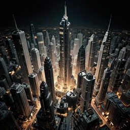 sci fi city, 3 point perspective, by simon stålenhag and Michael Whelan, high contrast, cinematic