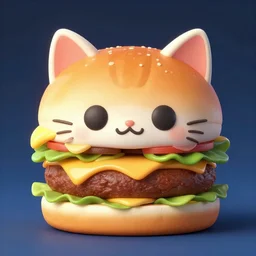 album cover of cheeseburger cat by akihiko yoshida