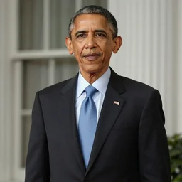 Barack Obama as John Lennon