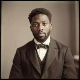 a vintage photograph of the Rapper Future by Julia Margaret Cameron, portrait, 40mm lens, shallow depth of field, split lighting