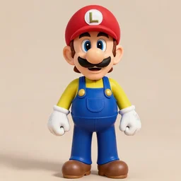luigi as a hum, an, photorealistic, aesthetic
