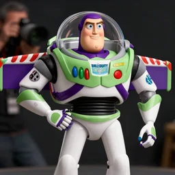Buzz Lightyear in Call of Duty, highly detailed, high quality, HD, 4k, 8k, Canon 300mm, professional photographer, 40mp, lifelike, top-rated, award winning, realistic, sharp, no blur, edited, corrected, trending