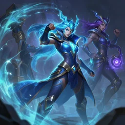 kha'zix league of legends wild rift hero champions arcane magic digital painting bioluminance alena aenami artworks in 4 k design by lois van baarle by sung choi by john kirby artgerm style pascal blanche and magali villeneuve mage fighter assassin
