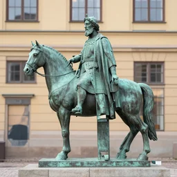 en bronsstaty av leif gw persson pa sergels torg