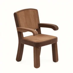 chair : : [ [ [ in the shape of a hand ] ] ] : :