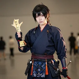 katana zero cosplay, award winning photography