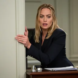 margot robbie robbing a bank