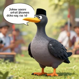 jokowi as a dodo bird