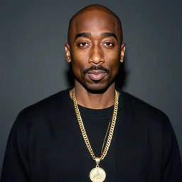 DSLR photo portrait still of 50 year old age 50 Tupac at age 50!!!, 85mm f1.8