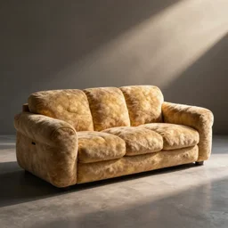 couch made of potatoes