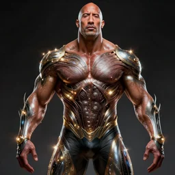 dwayne johnson as the thing, body - horror, intricate, elegant, glowing lights, highly detailed, digital painting, artstation, glamor pose, concept art, smooth, sharp focus, illustration, art by artgerm and greg rutkowski, artey freytag
