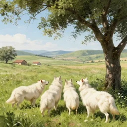 The shepherds of Arcadia